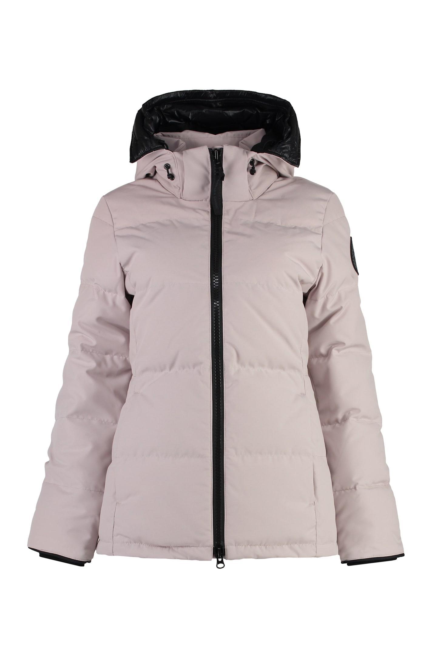 Shop Canada Goose Chelsea Hooded Short Parka In Pink