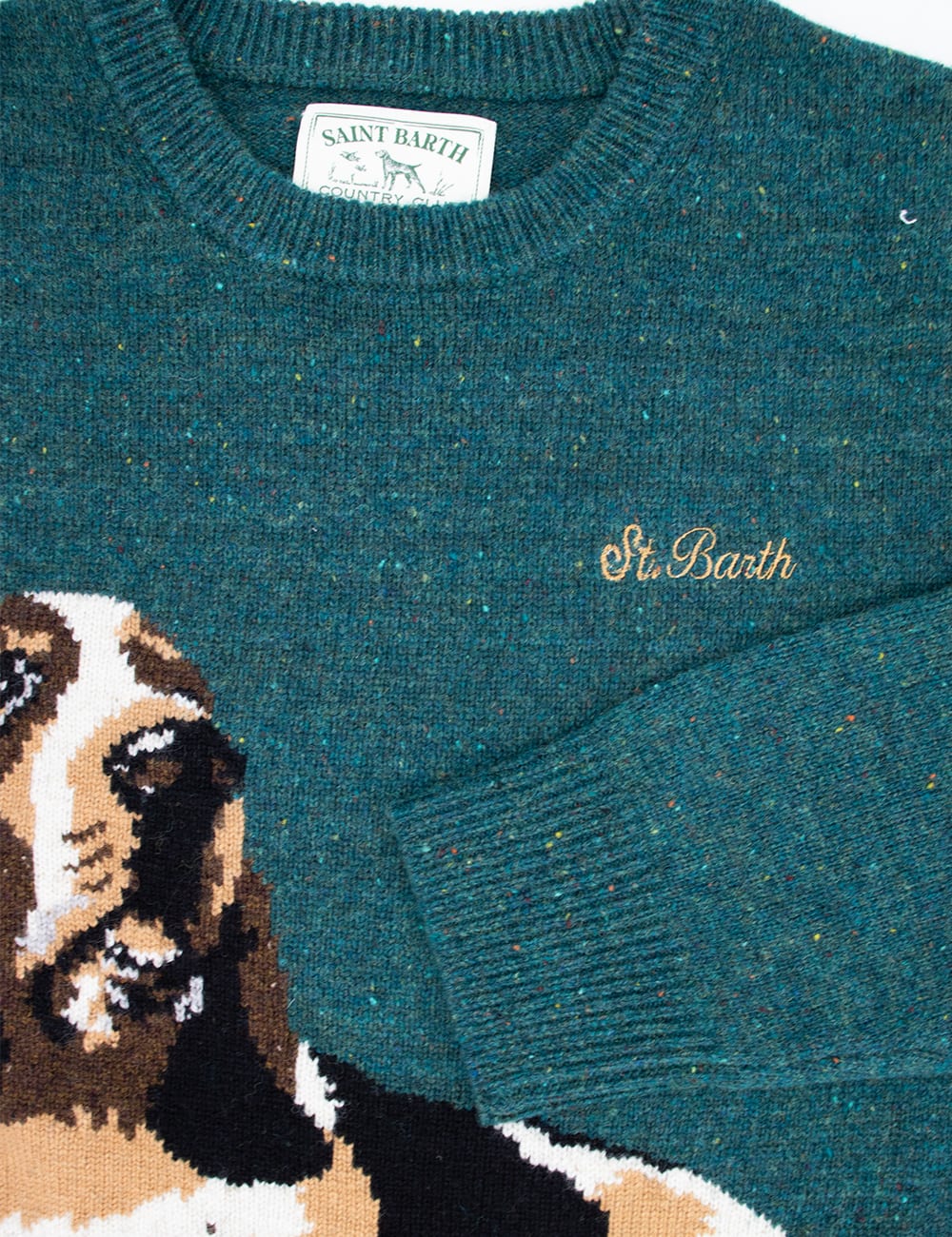 Shop Mc2 Saint Barth Jumper In Donegal Basset Hound 51