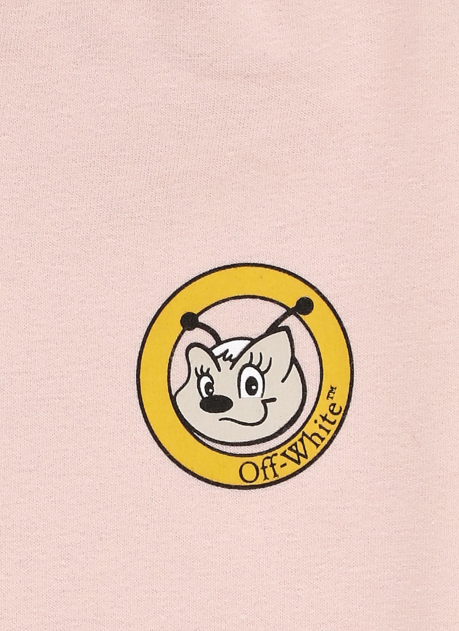 Shop Off-white Mascotte Logo Leggings In Pink