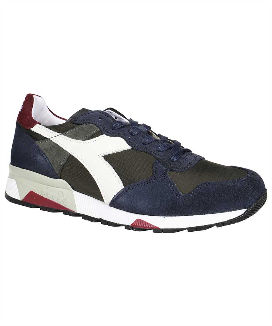 Shop Diadora Nylon Low-top Sneakers In Blue