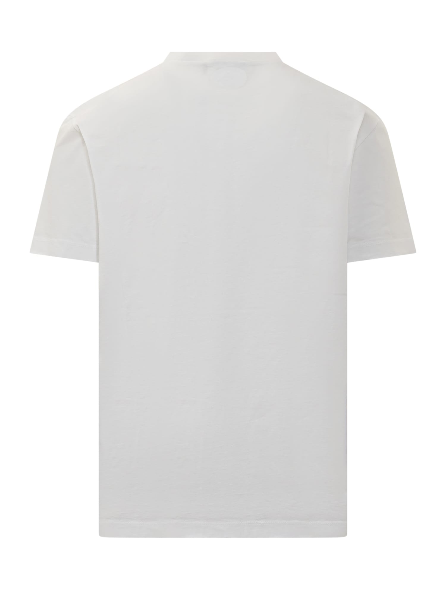 Shop Dsquared2 Rocco Cool Print T-shirt In White