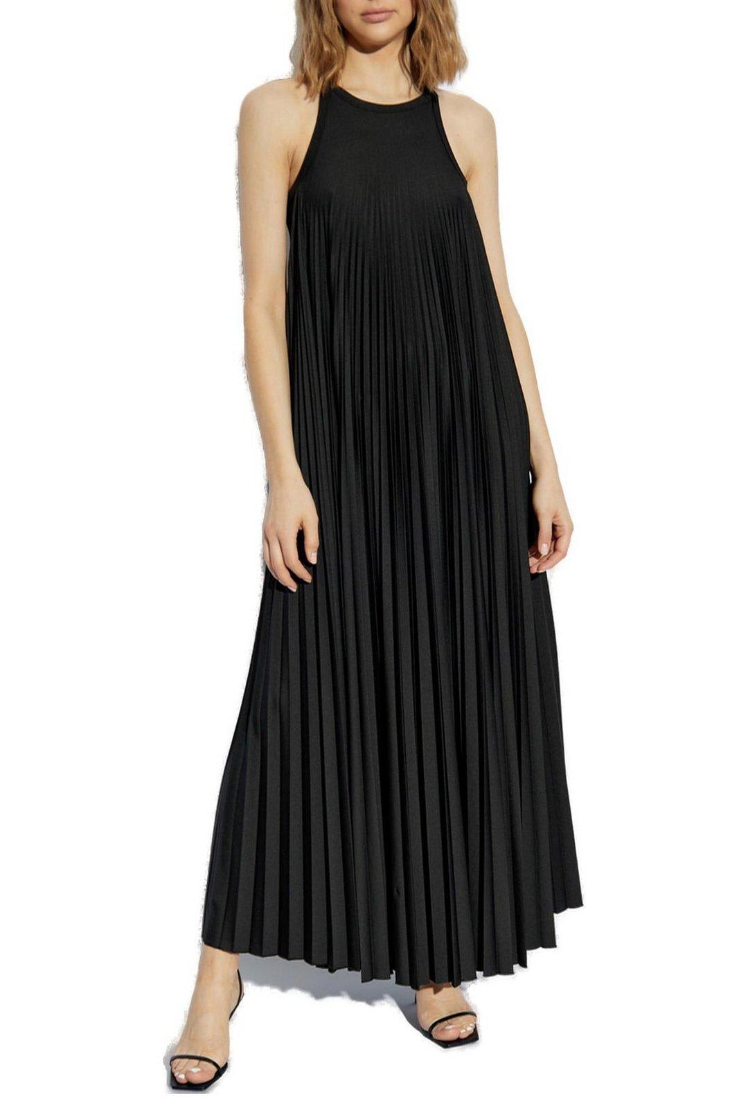 Sportmax Verdier Sleeveless Maxi Dress In Black
