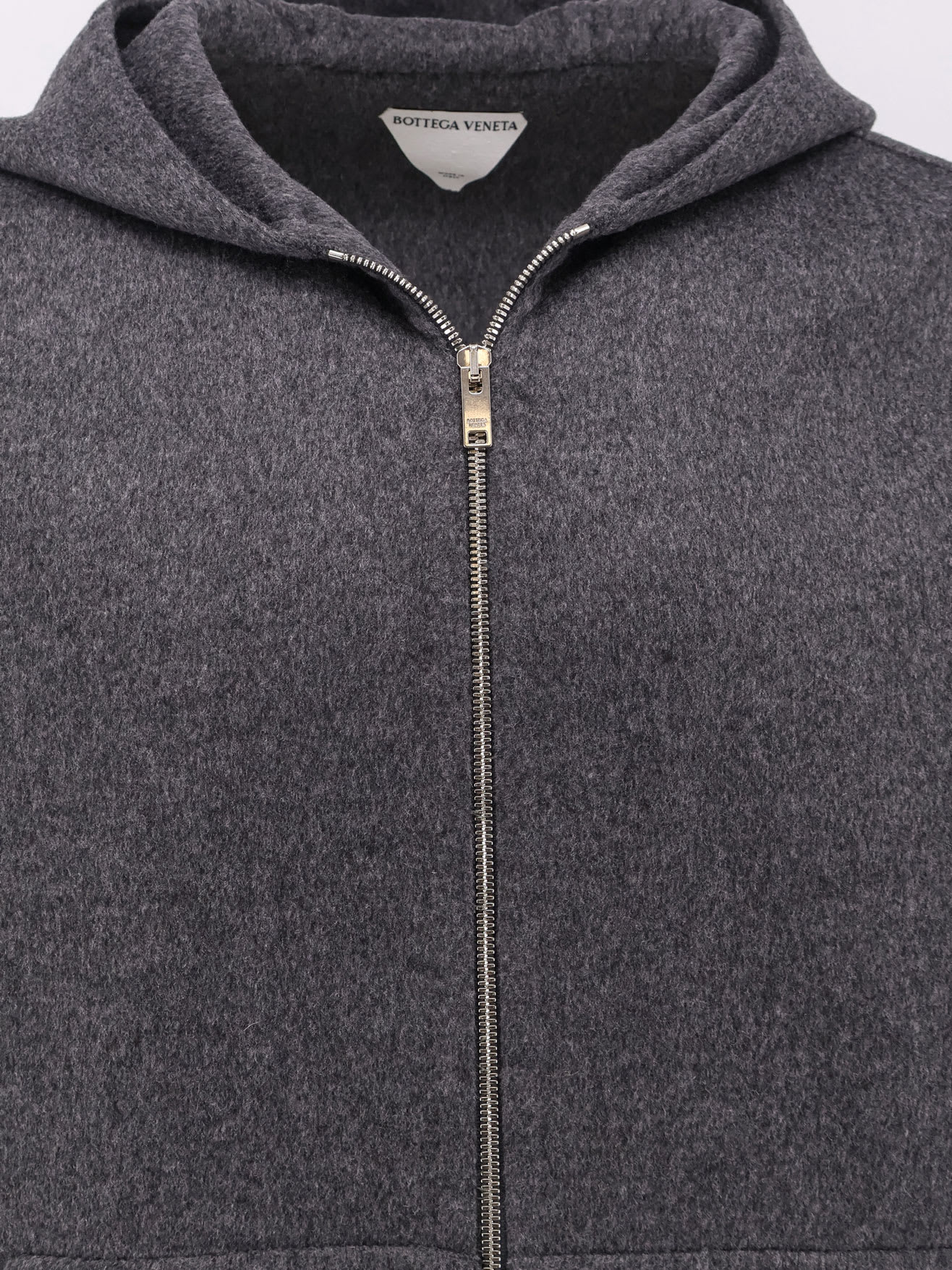Bottega Veneta L Double Blouson Jacket In Gray