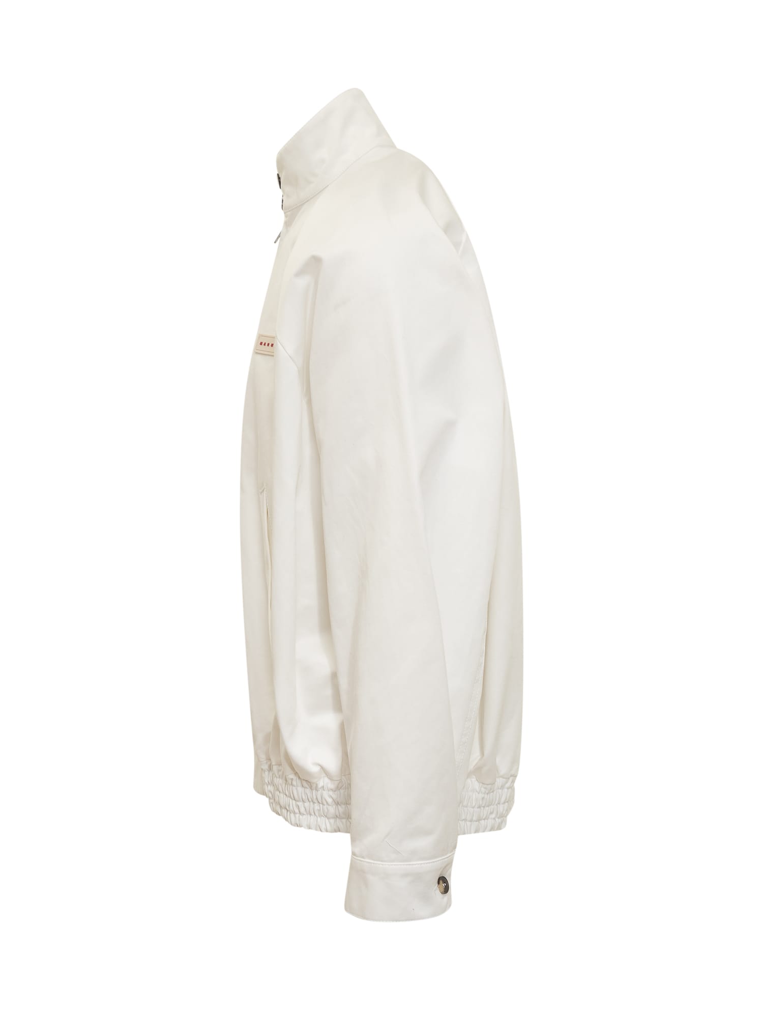 Shop Marni Jacket In Lily White