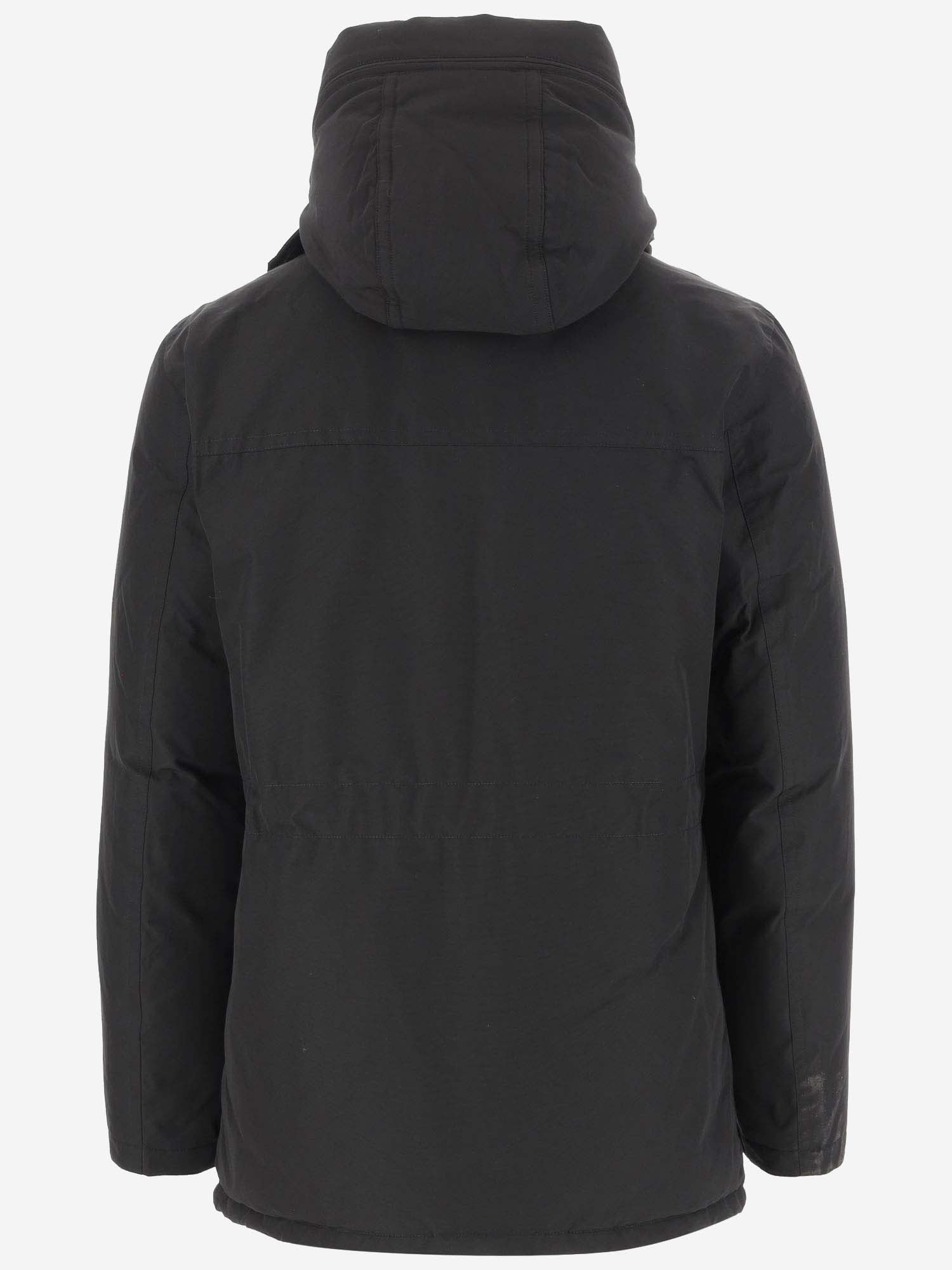 Shop Woolrich Ramar Cloth Down Jacket In Black