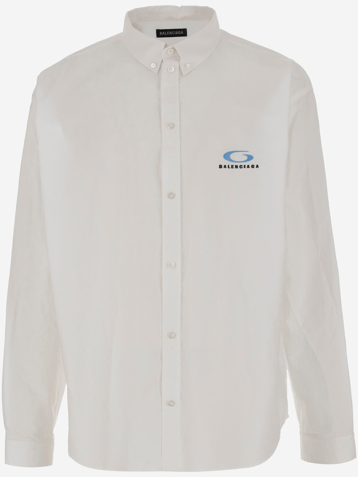 Cotton Shirt With Logo