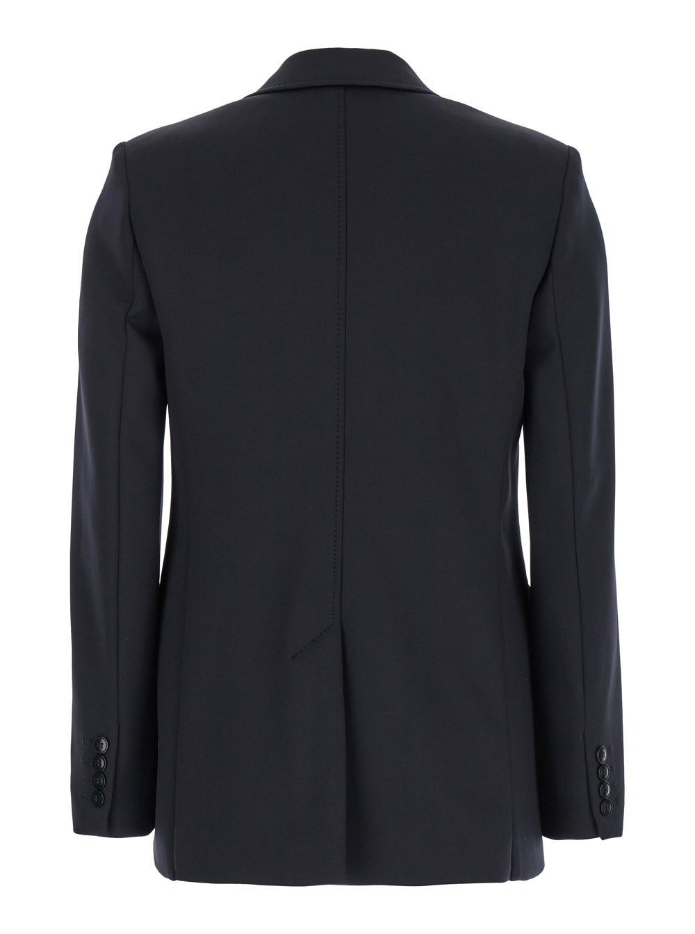 Shop Max Mara Caprara Giacca Jerseylana In 001 Nero