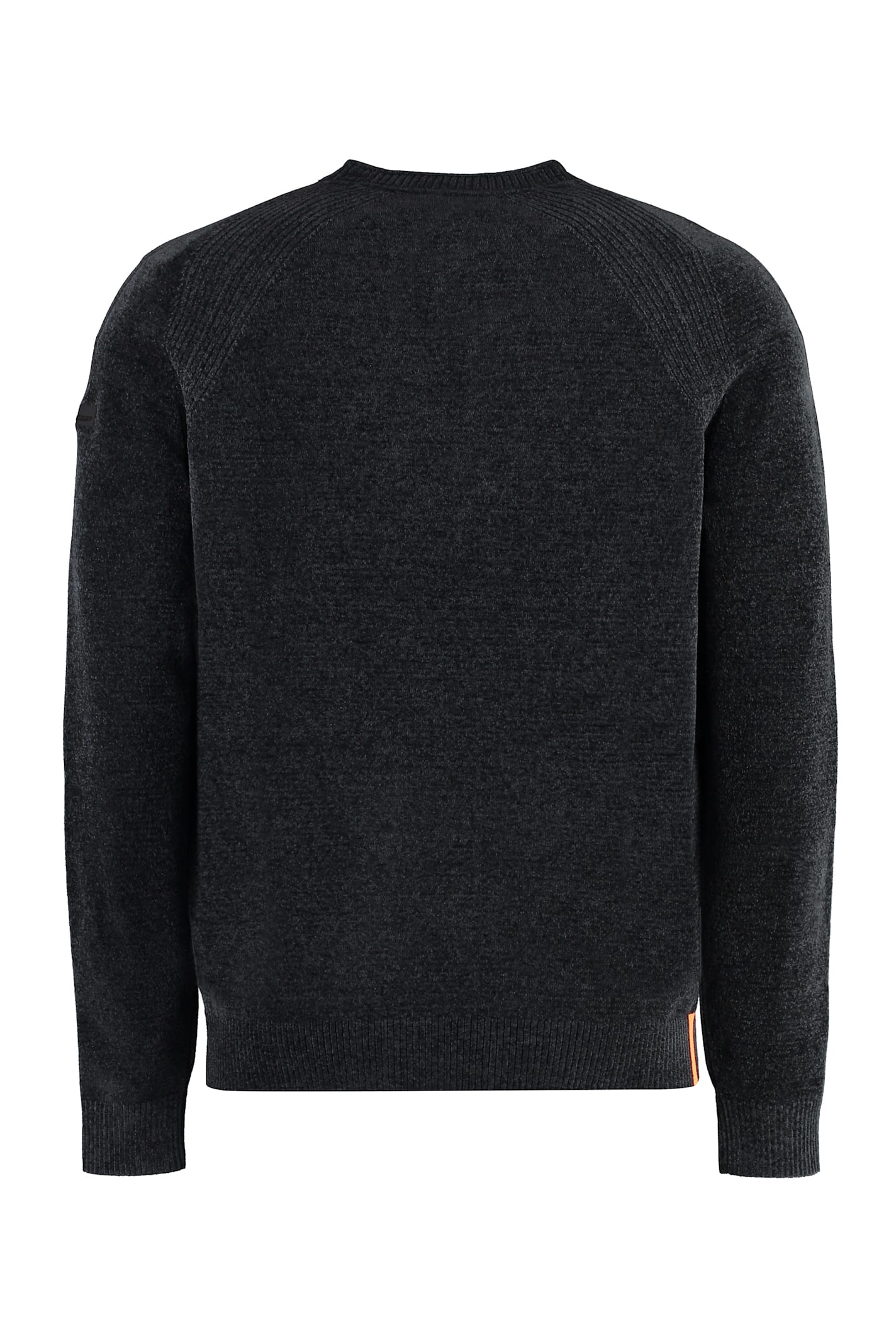 Shop Rrd - Roberto Ricci Design Long Sleeve Crew-neck Sweater In Black