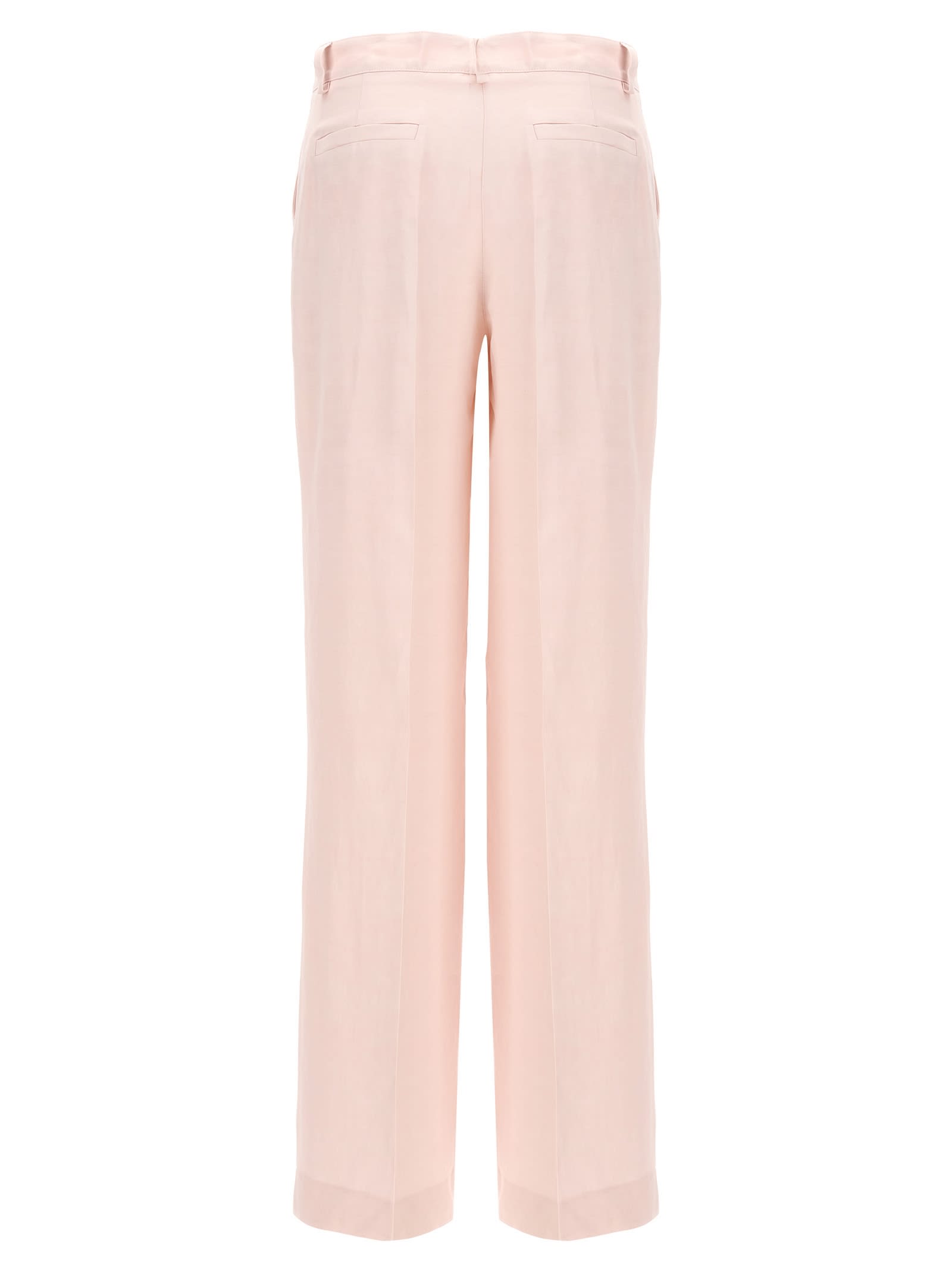 Shop P.a.r.o.s.h Palazzo Pants In Rosa