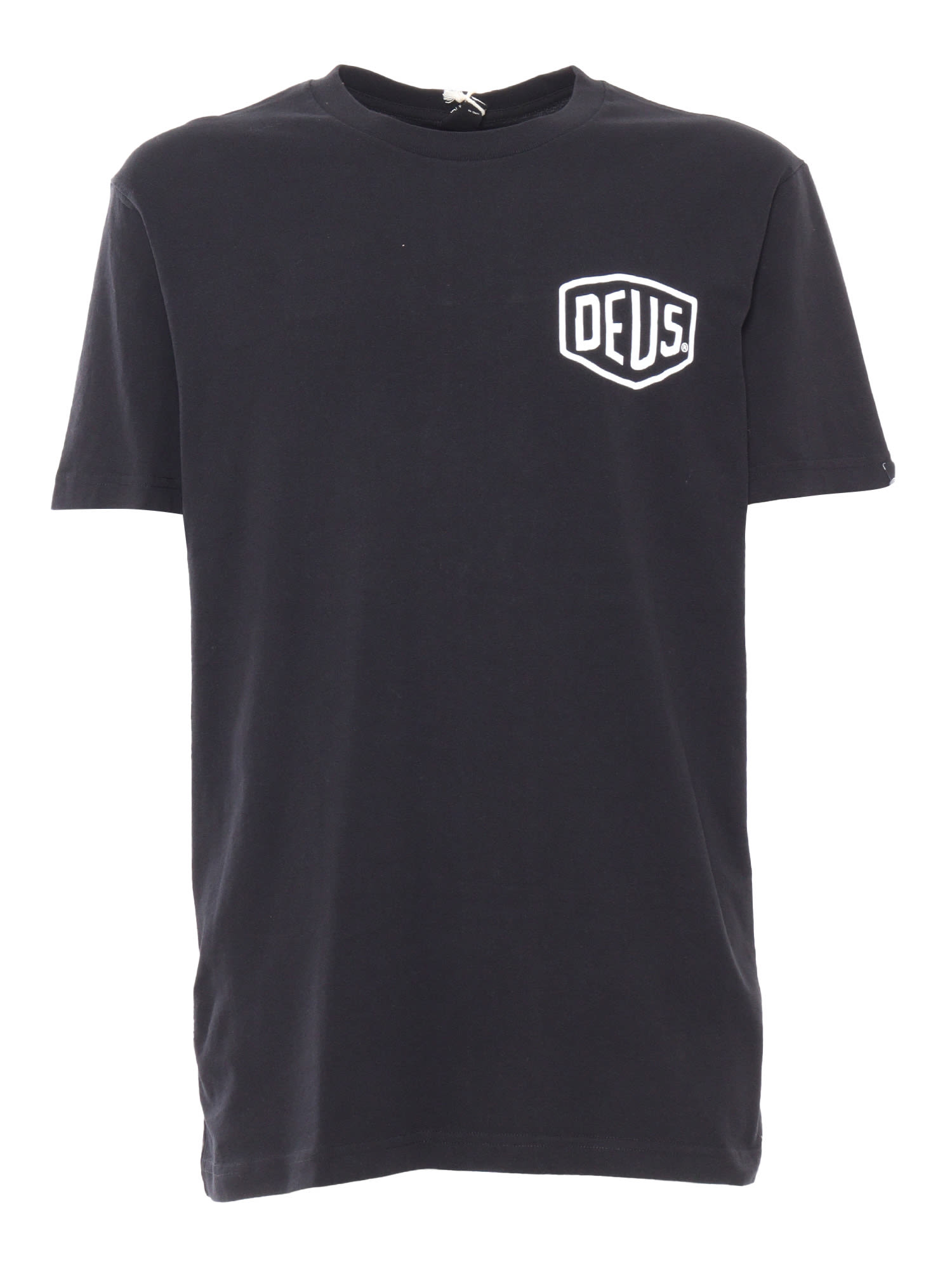 Shop Deus Ex Machina Milan Addres Black T-shirt