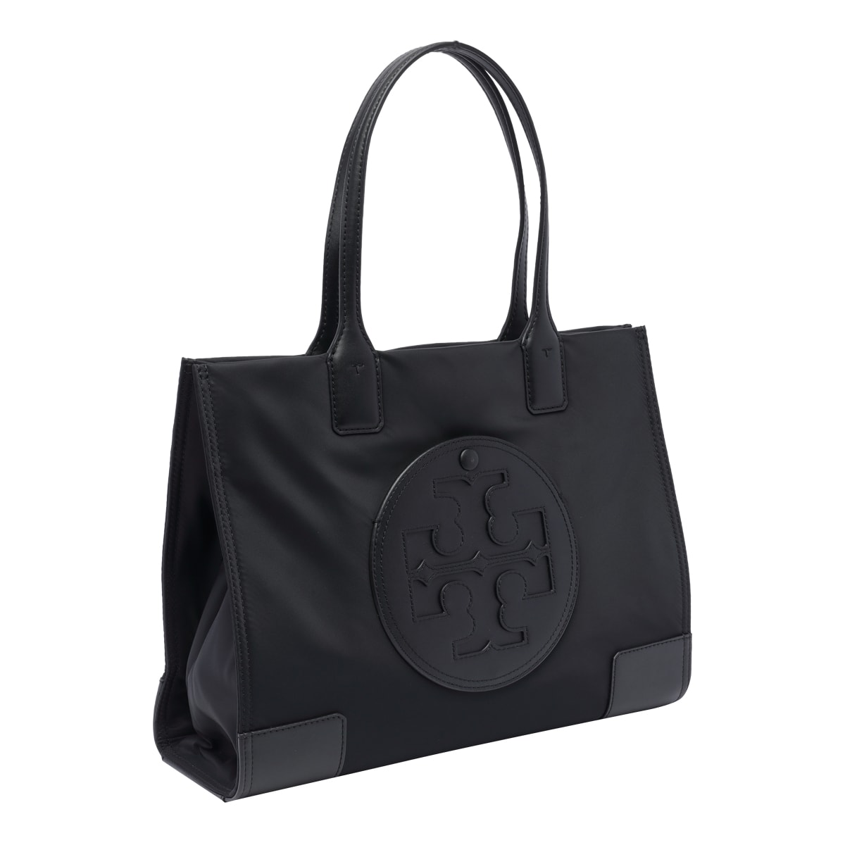 Shop Tory Burch Small Ella Tote Bag In Black