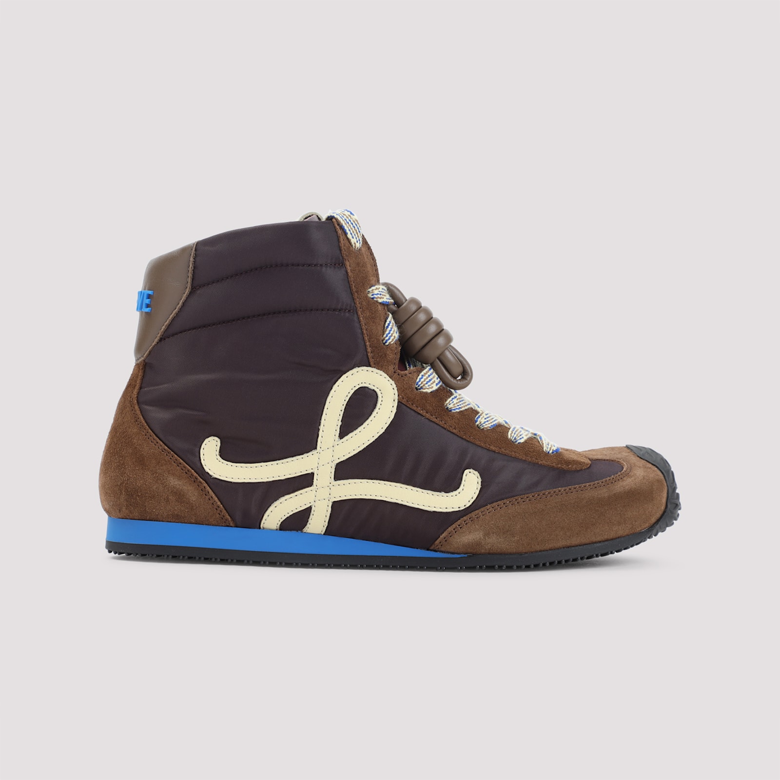 Loewe Ballet Runner 2.0 High-top Sneakers In Brown