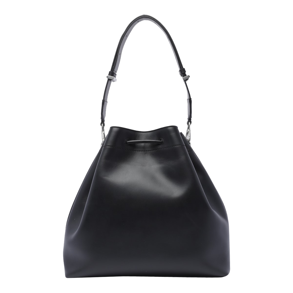 Shop Jimmy Choo Micro Bon Bon Bucket Bag In Black