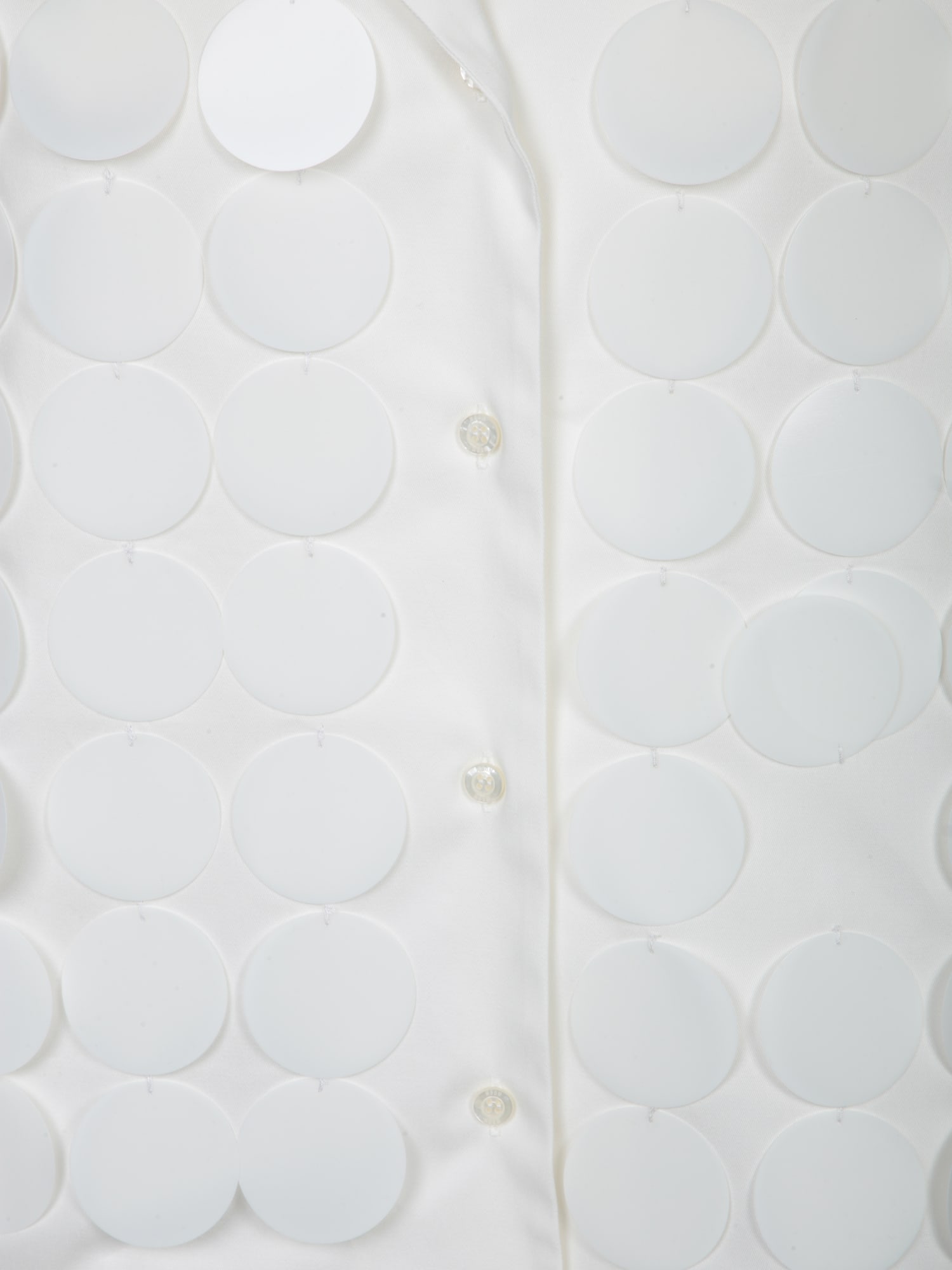 Msgm Paillette-embellished Shirt