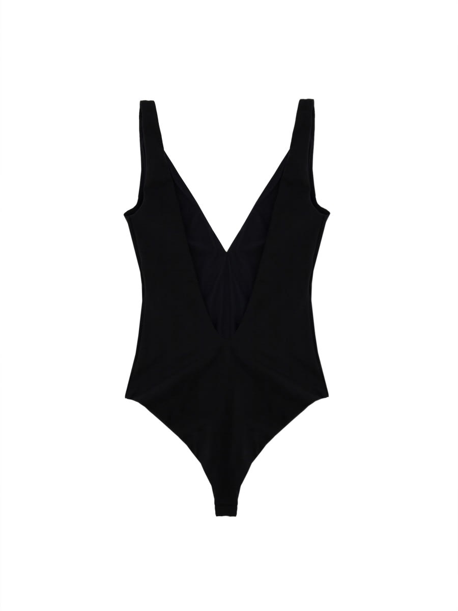 Shop Valentino One-piece Swimsuit In Black