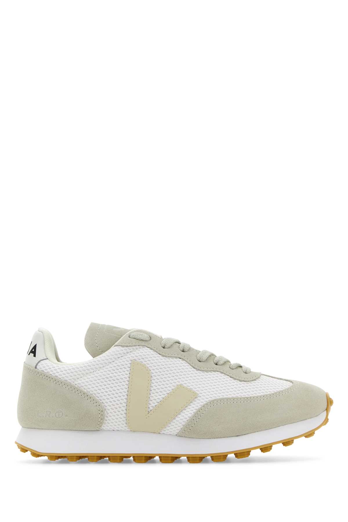 Veja Two-tones Polyester And Suede Rio Branco Sneakers
