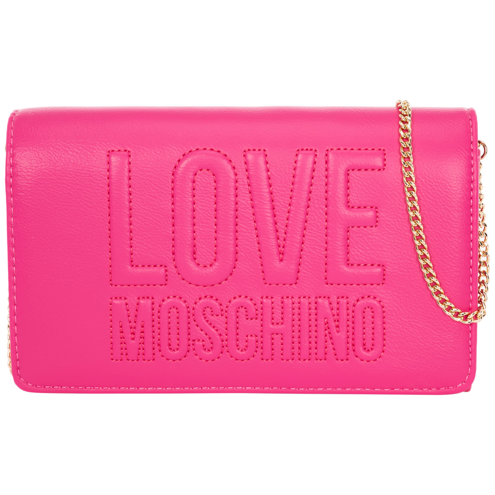 Love Moschino Double Question Mark Crossbody Bags