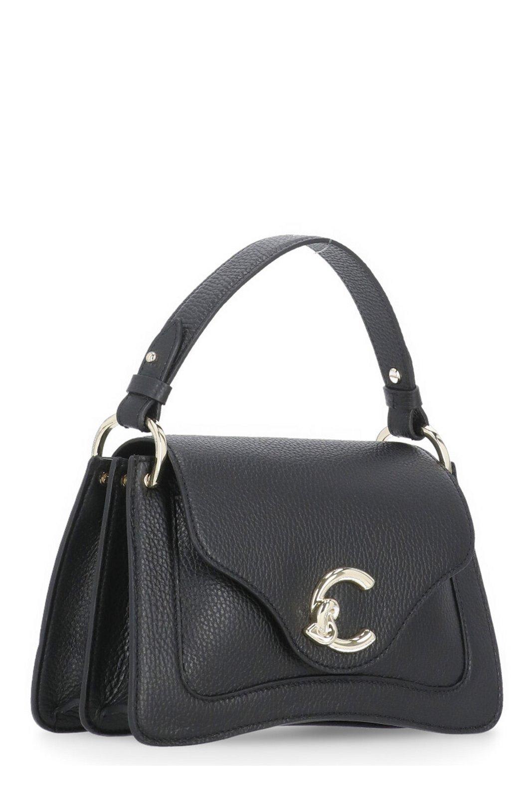 Coccinelle C-me Logo Plaque Tote Bag