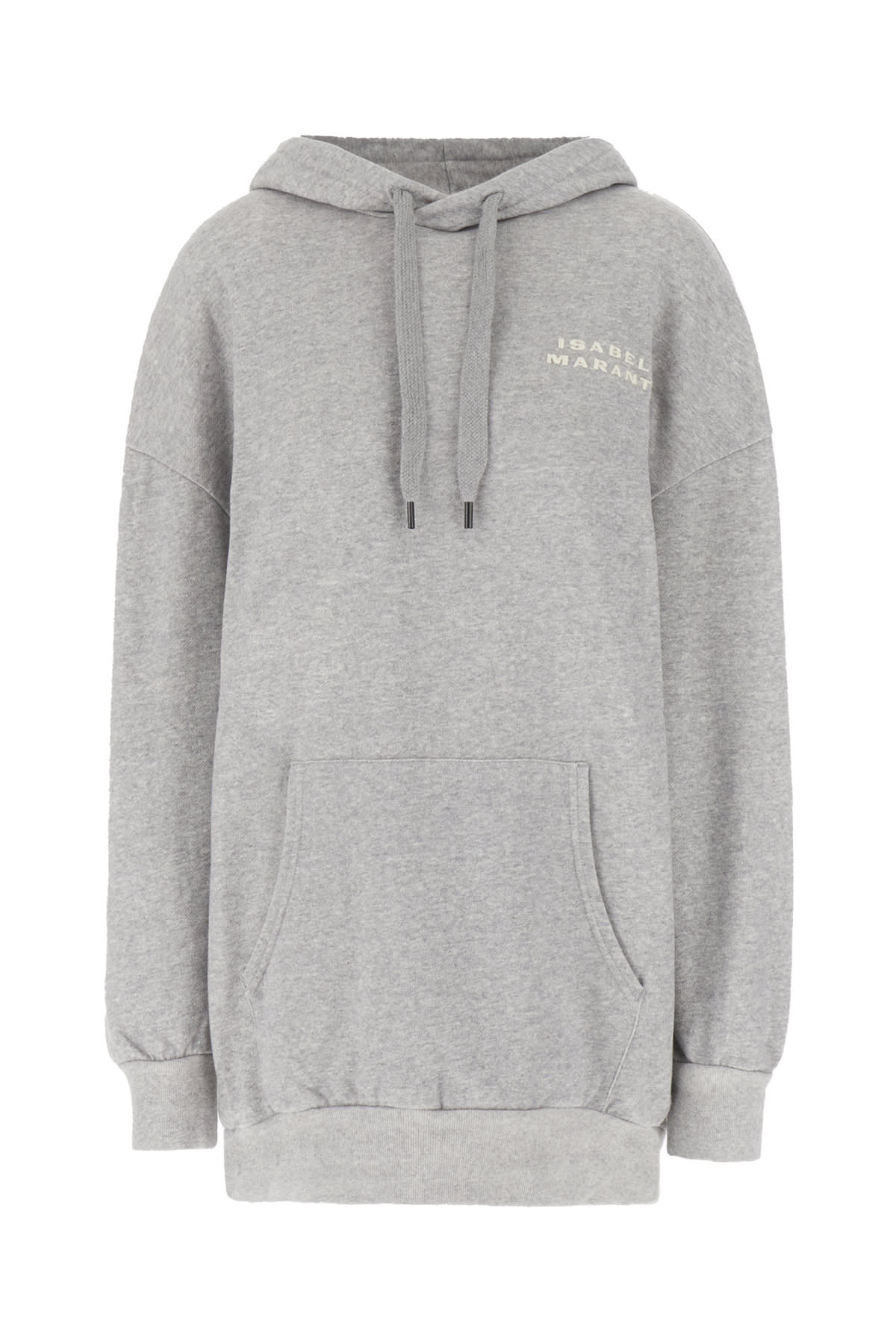 Isabel Marant Grey Cotton Blend Oversize Sweatshirt In 02gy