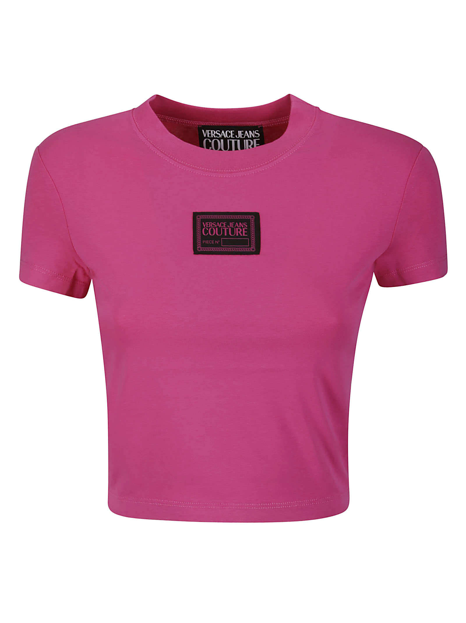 Versace Jeans Couture 75dp602 S Piece Nr Label T-shirt In 455
