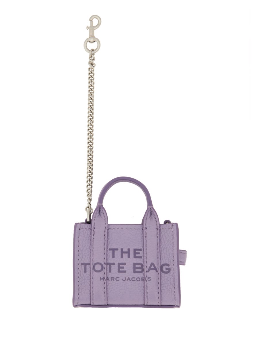 Marc Jacobs Charm The Nano Tote In Lilac