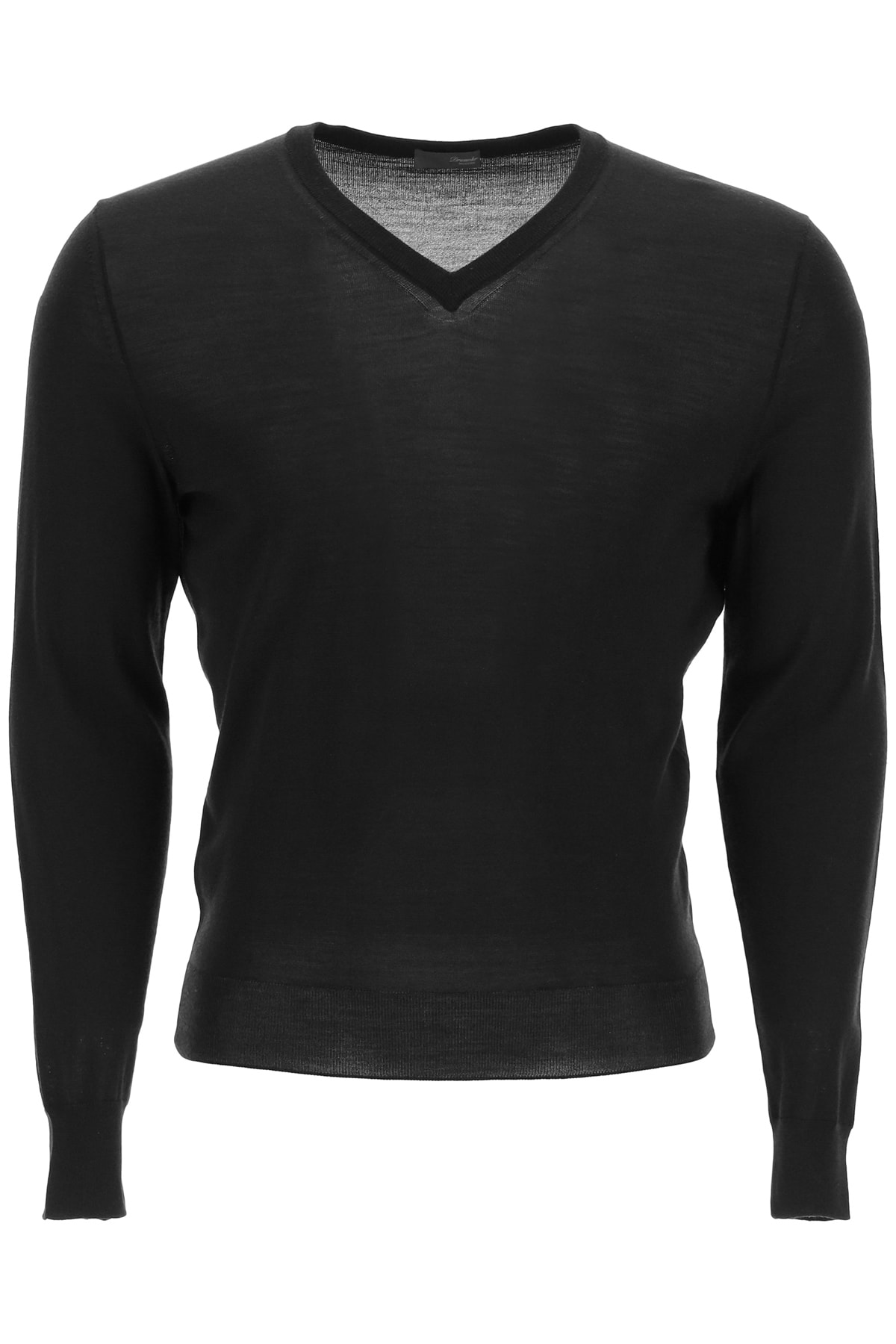 Drumohr Super Fine Merino Wool V-neck Sweater