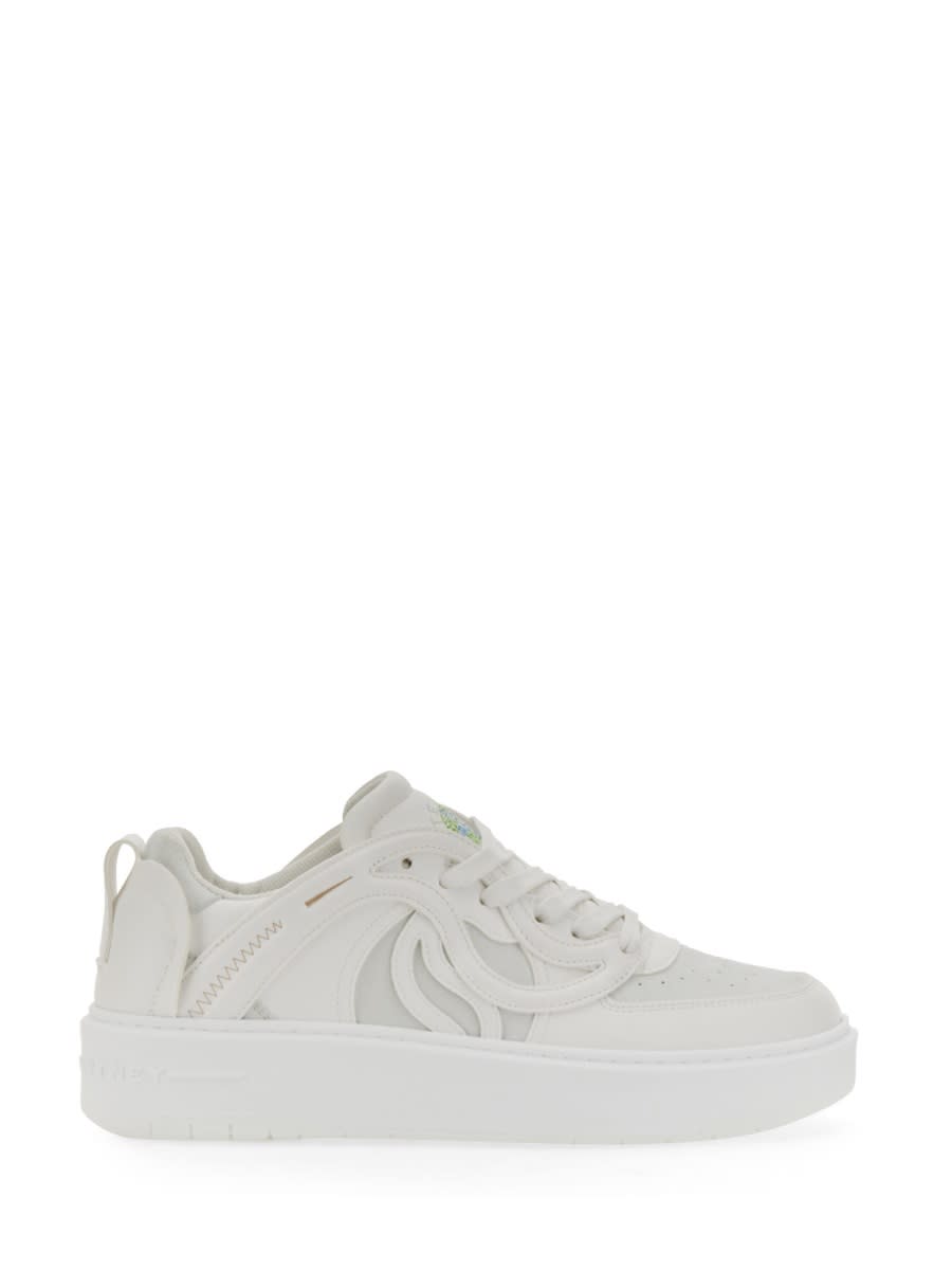 Shop Stella Mccartney S Wave 1 Sneaker In White