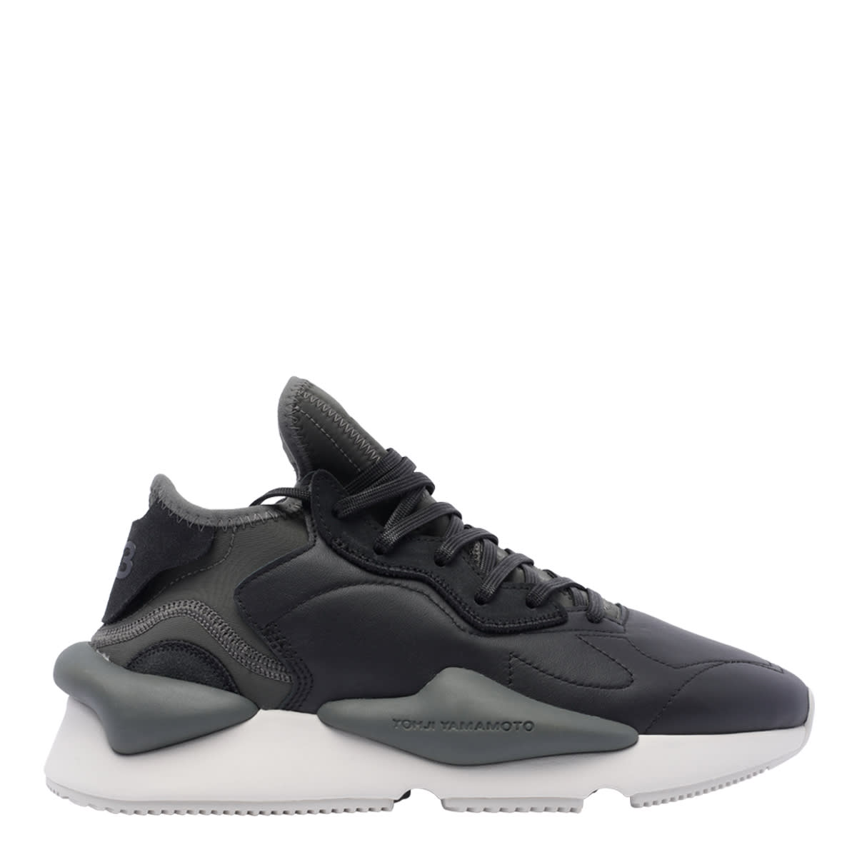 Shop Y-3 Kaiwa Sneakers In Black