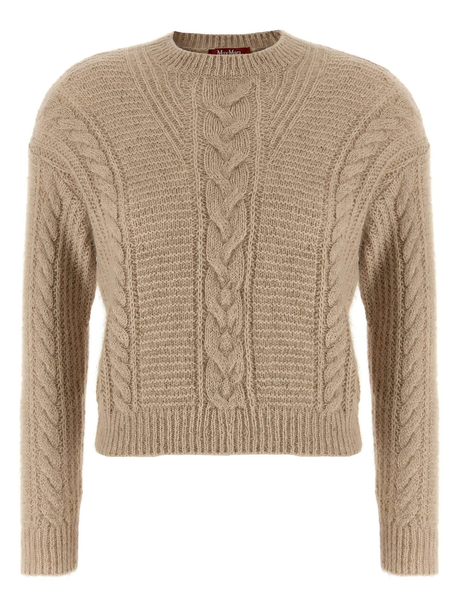 Max Mara Crasso Sweater In Brown
