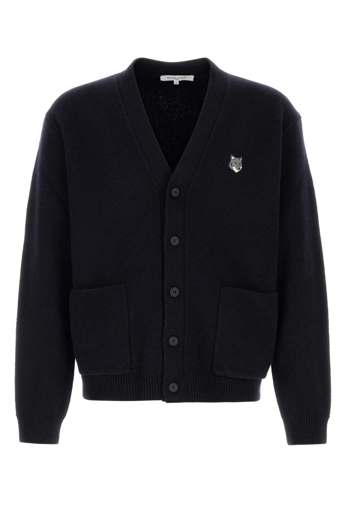 Maison Kitsuné fox Head Cardigan