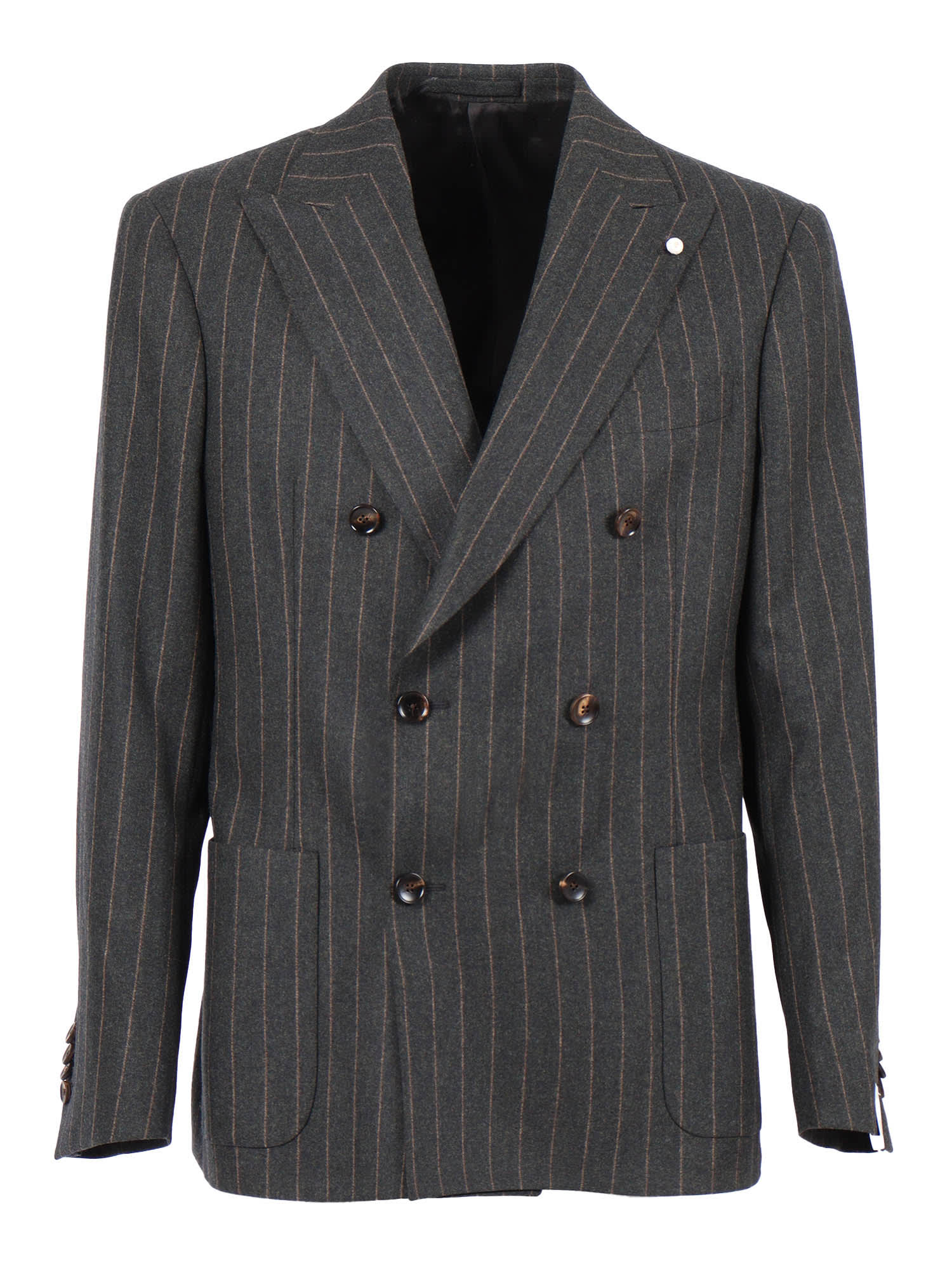 Luigi Bianchi Mantova Jacket In Gray