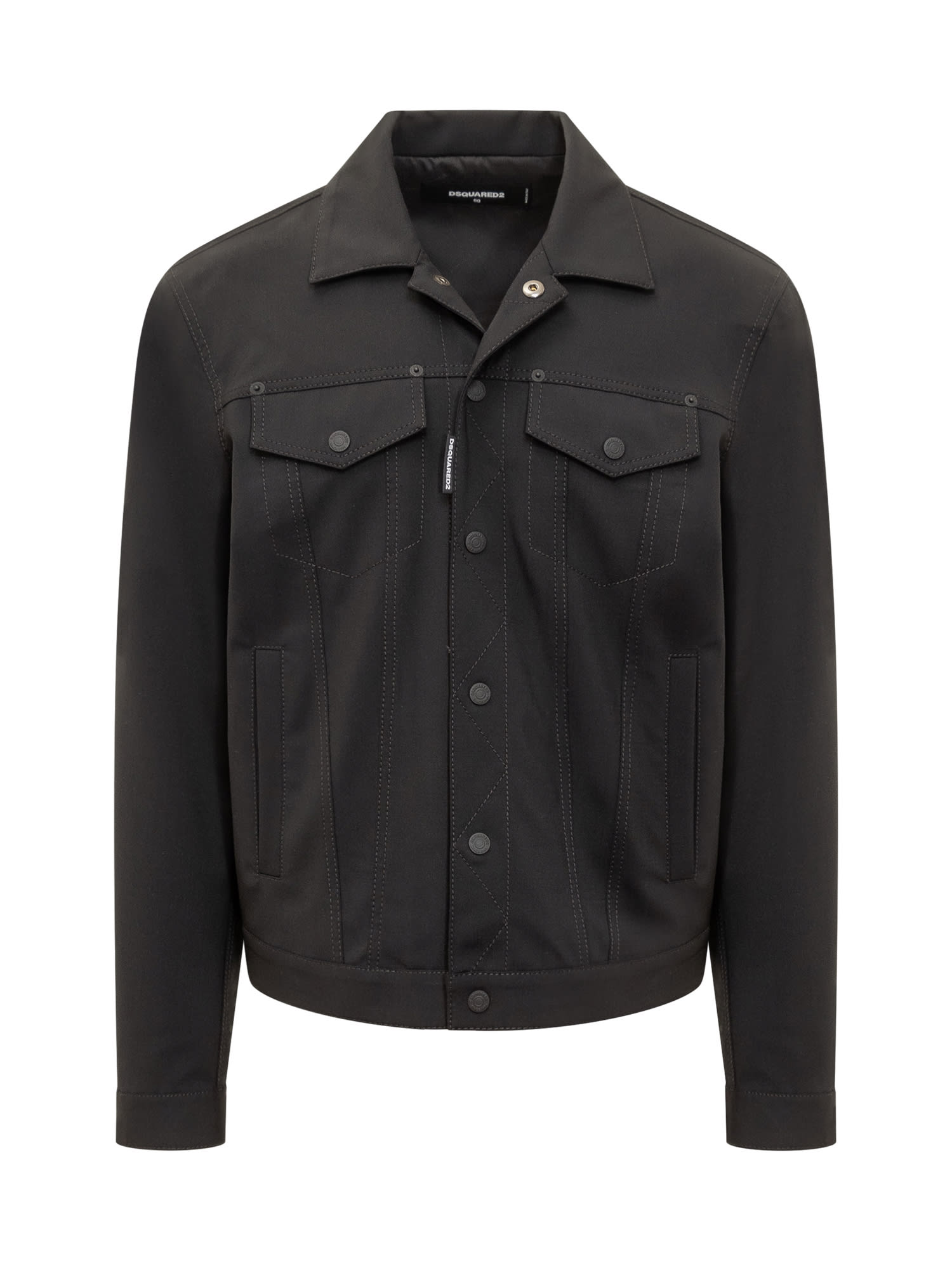Shop Dsquared2 Tailored Danim Jacket In Black