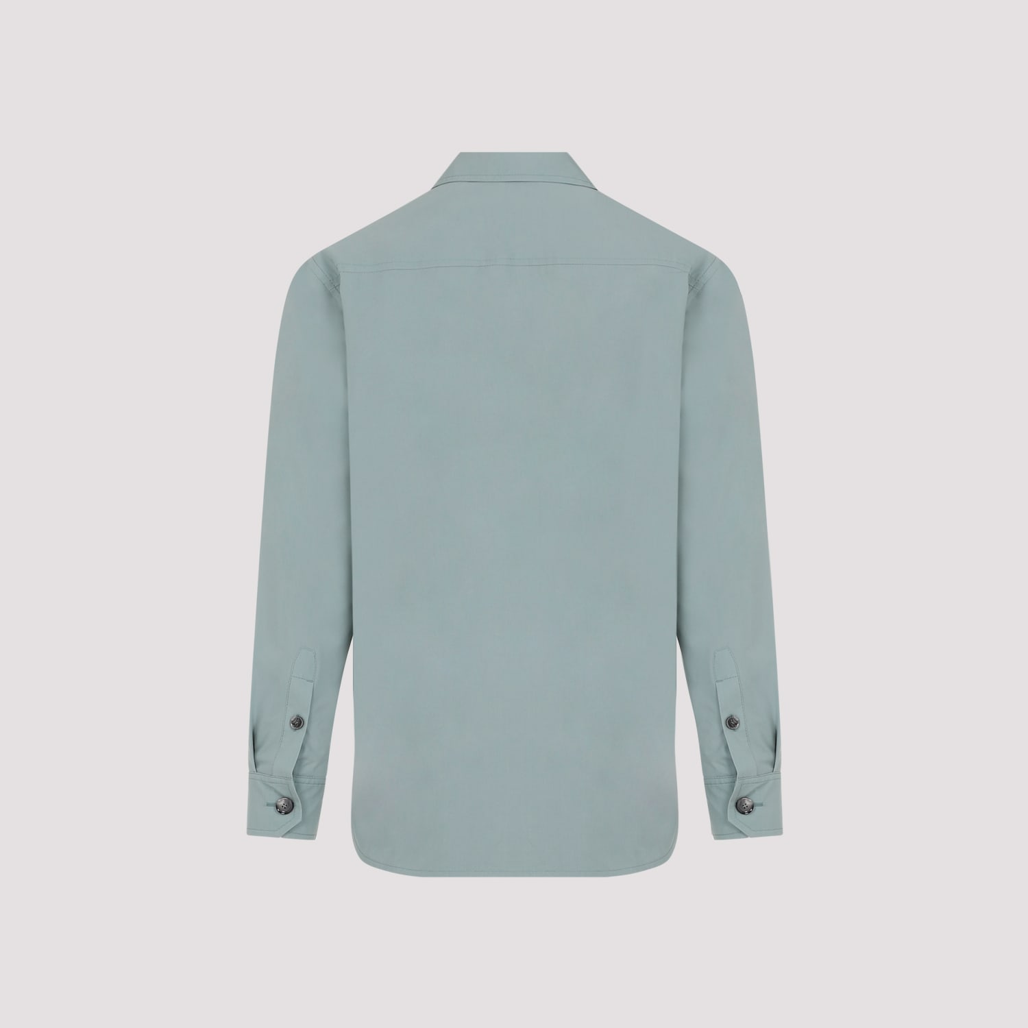 Shop Brioni Shirt In Aqua