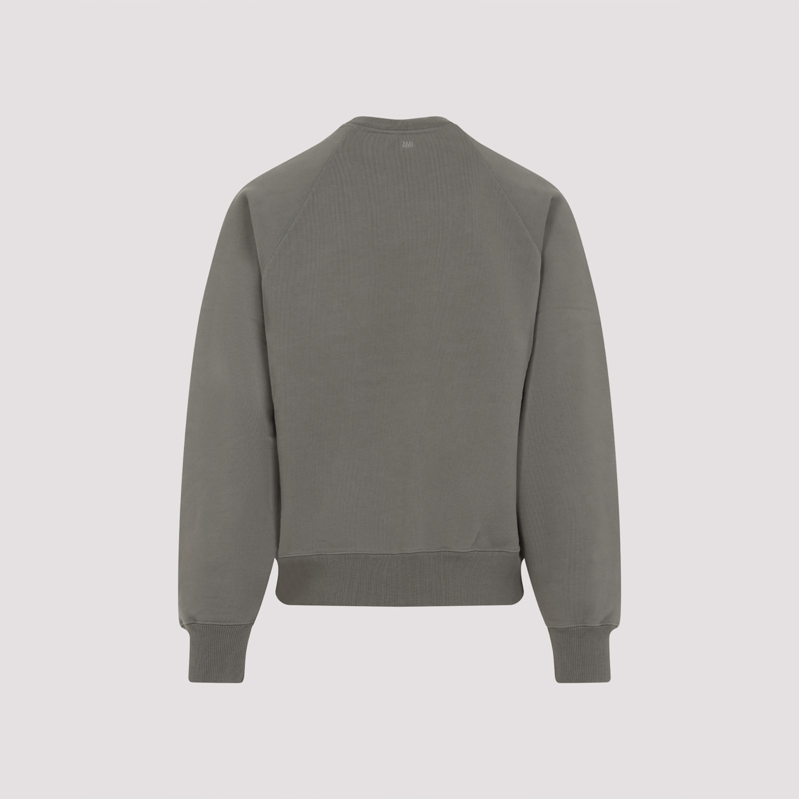 Ami Alexandre Mattiussi Ami Paris Sweatshirt In Smoke Grey