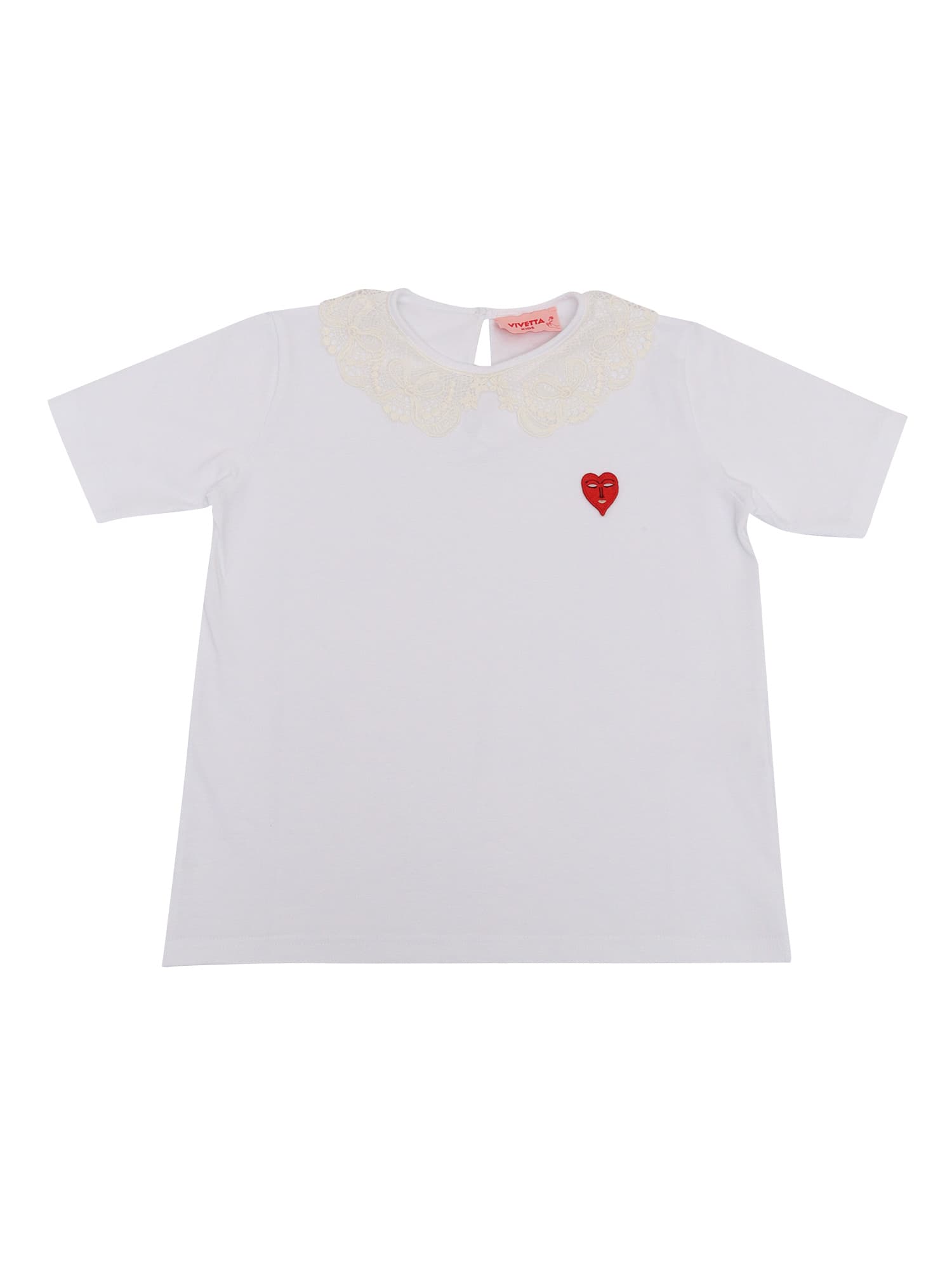 Vivetta White T-shirt In Gray
