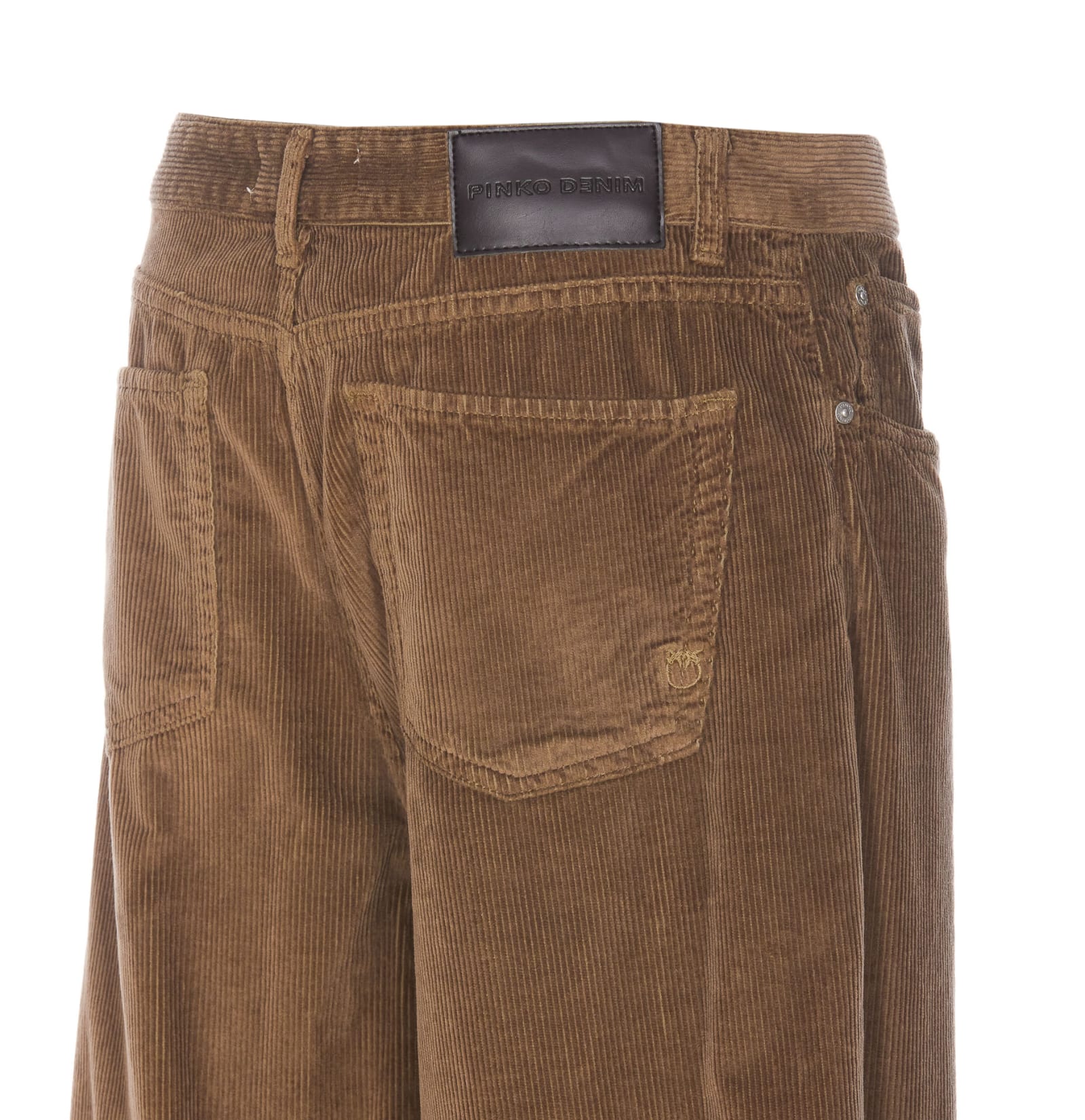 Shop Pinko Wendy Pants In Brown