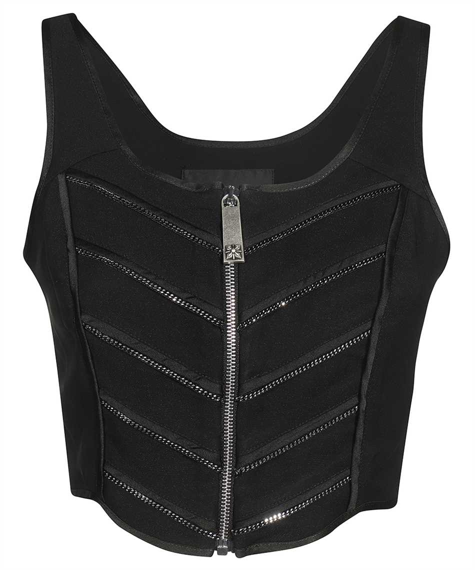 John Richmond Viscose Top In Black