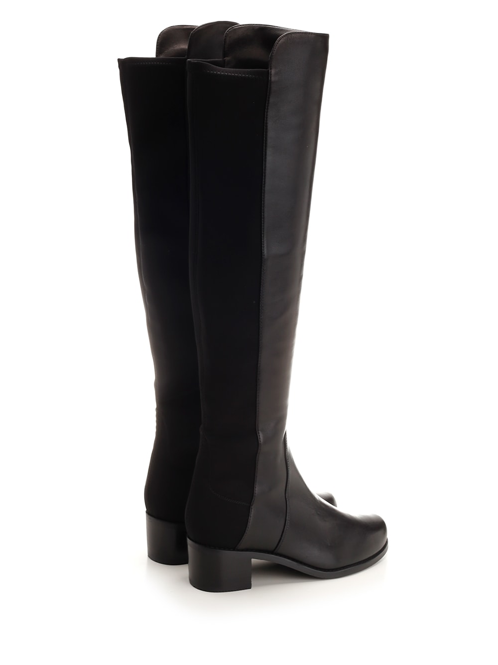 Shop Stuart Weitzman Nappa High Boot  In Black