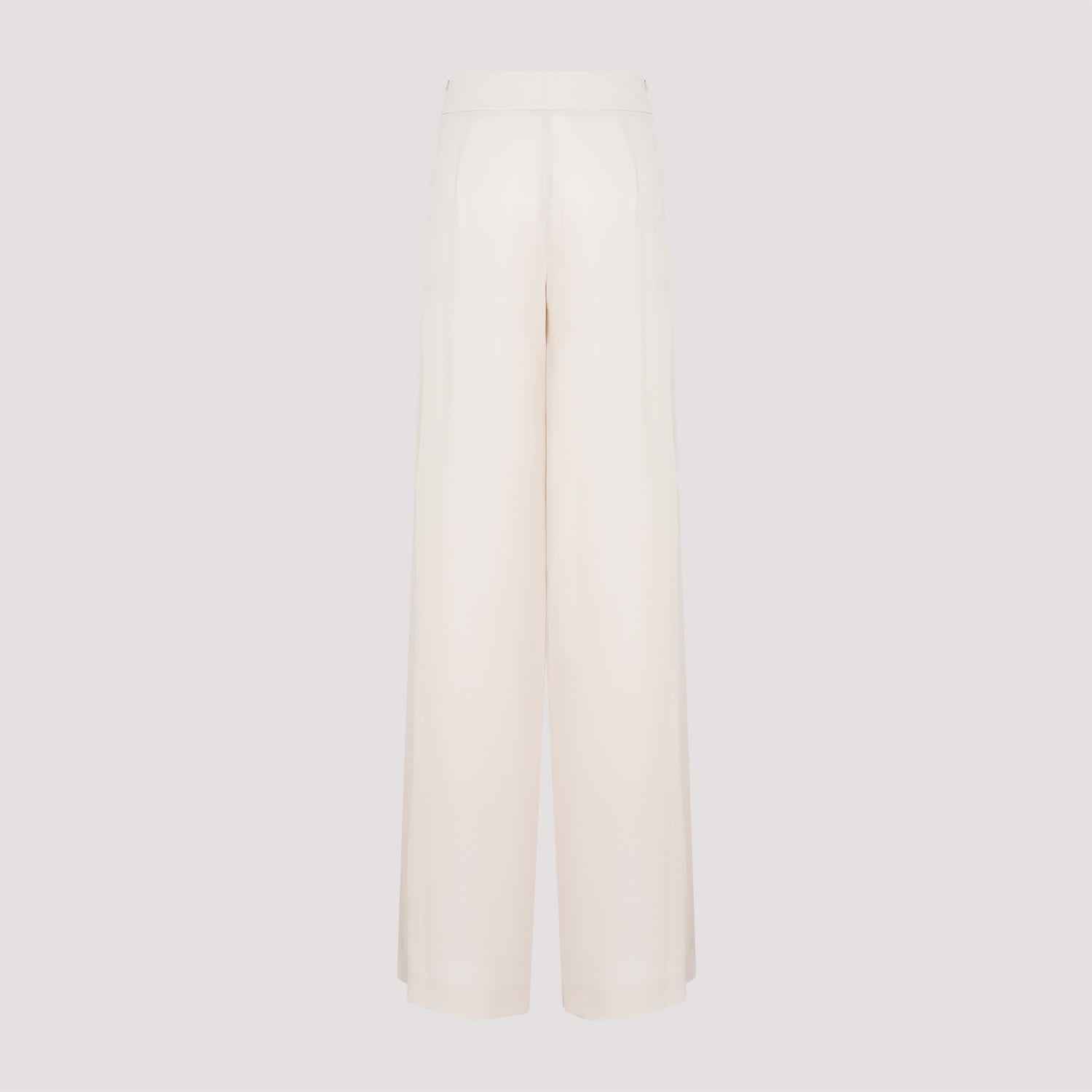 Shop Akris Fellia Chiffon Pants In Greige