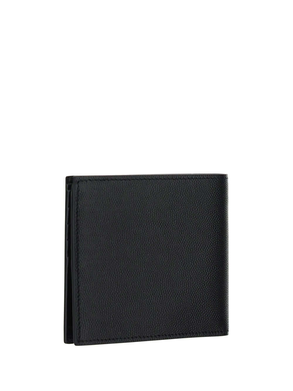 Shop Saint Laurent Wallet In Nero