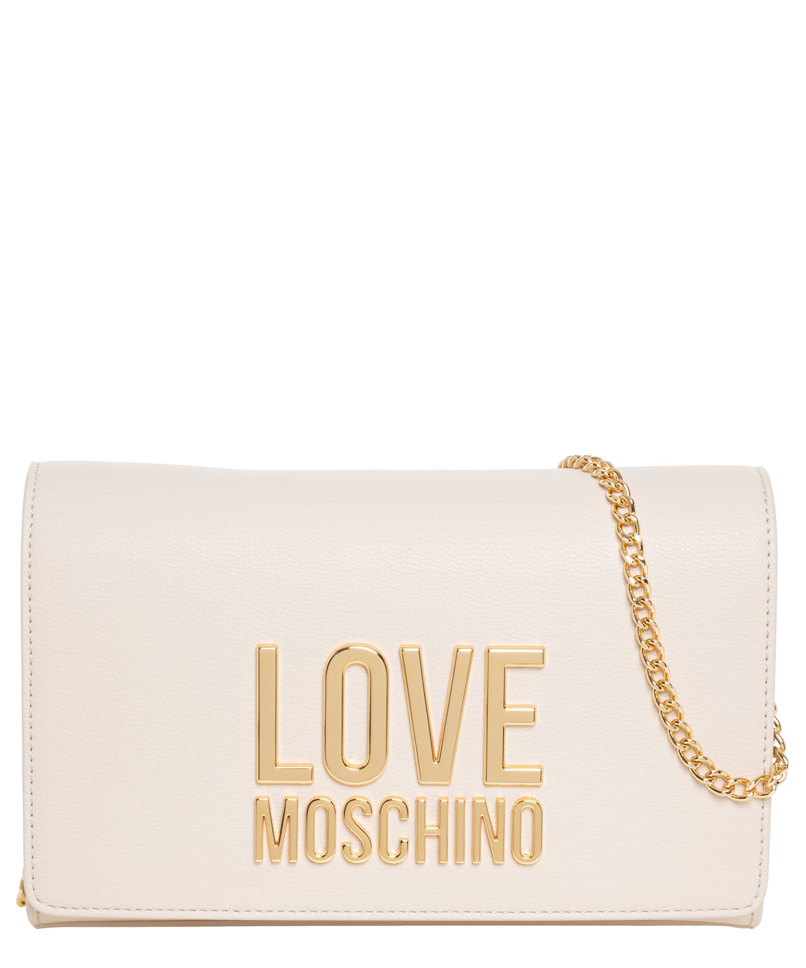 Moschino Crossbody Bag In Avorio