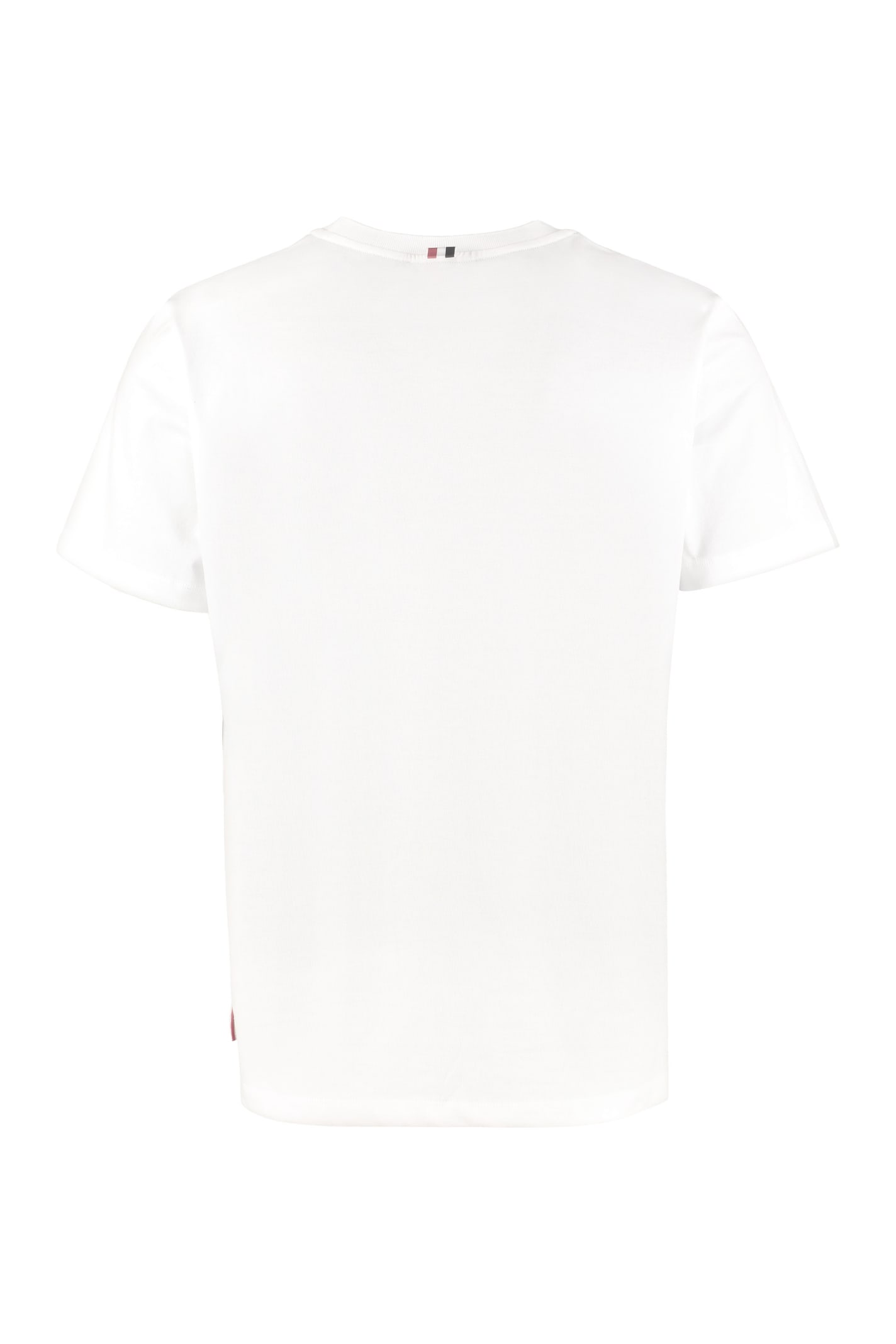 THOM BROWNE CREW-NECK COTTON T-SHIRT