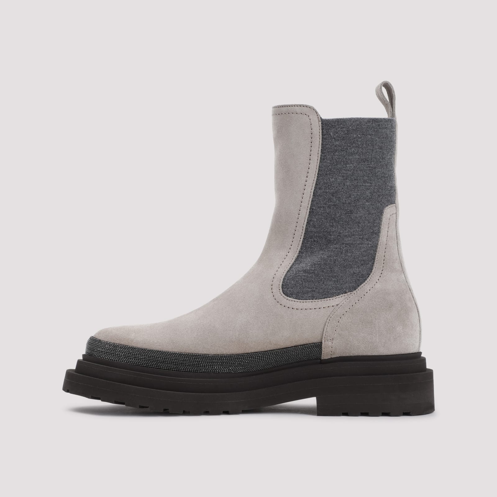 Shop Brunello Cucinelli Boots In Ice