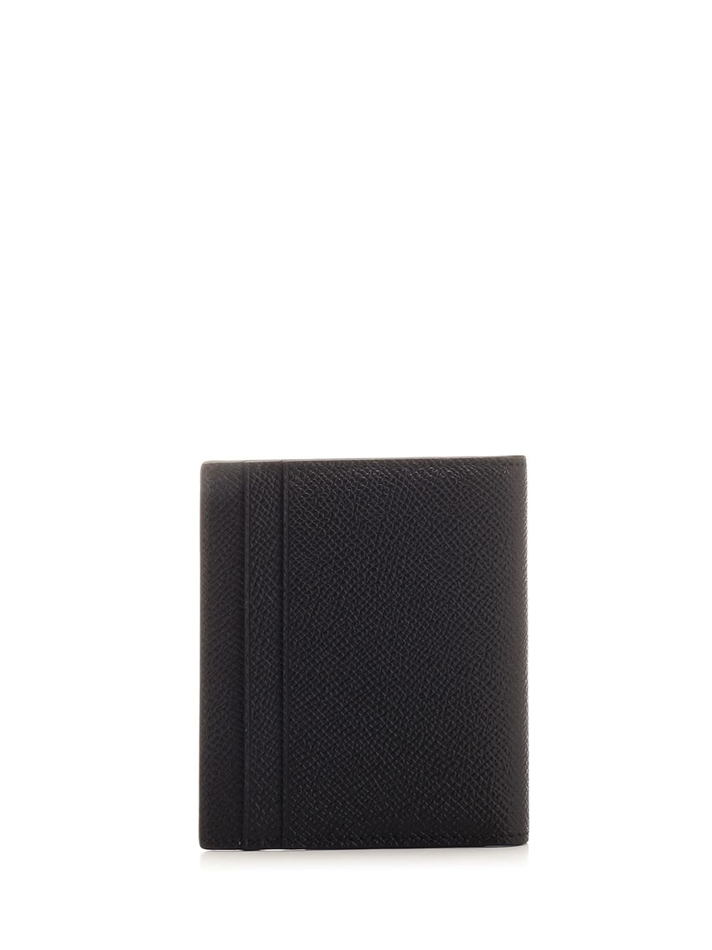 Shop Ferragamo Gancini Mini Wallet In Black