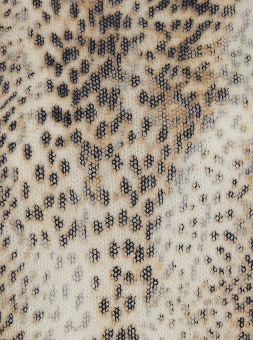 Twinset Beige Animal Print Sweater In Animal Print