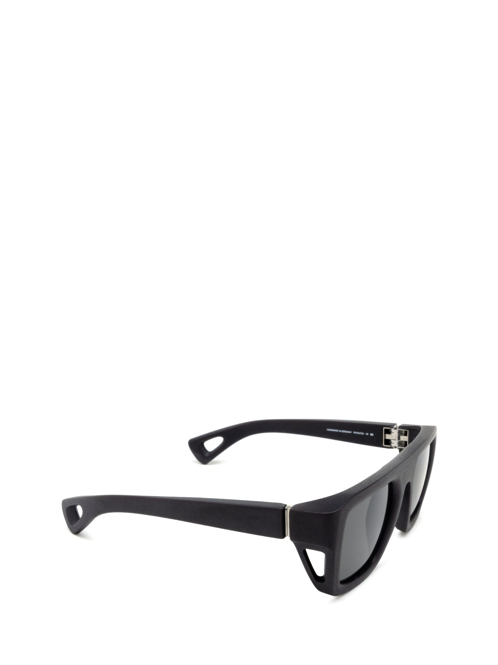 Shop Mykita Beach Sun Md1-pitch Black Sunglasses