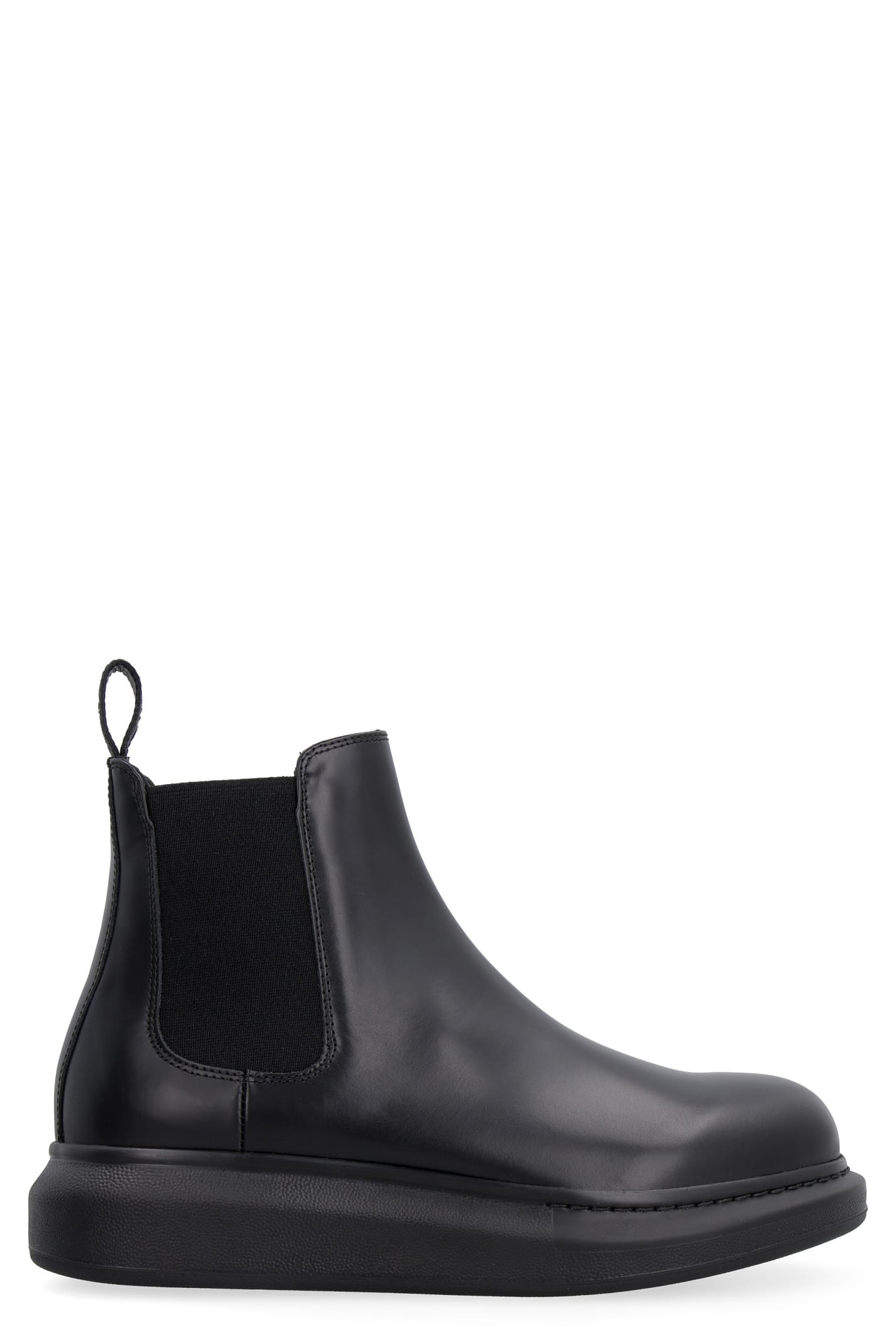 Alexander McQueen Hybrid Leather Chelsea Boots
