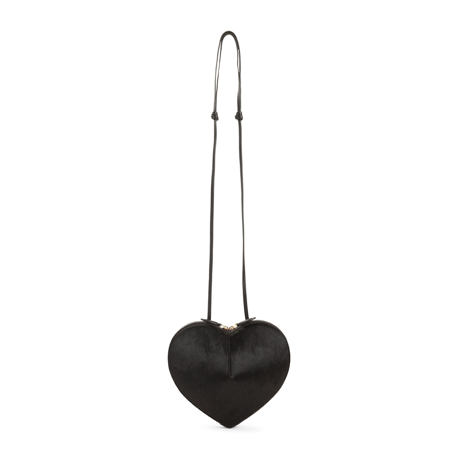 Alaïa Rigid Heart Shaped Shoulder Bag With Hardware In Brown