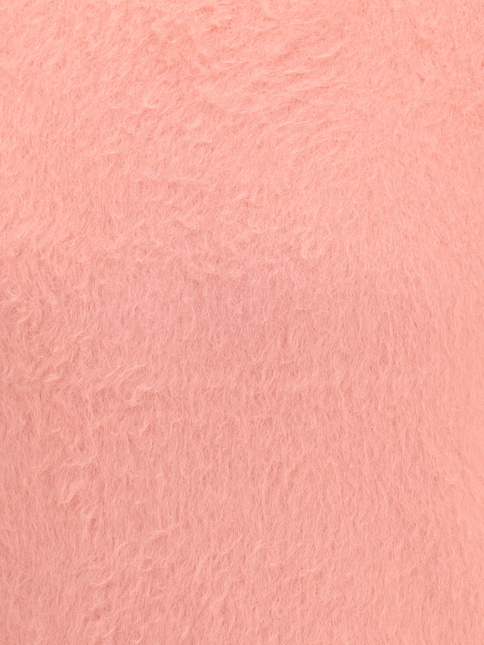 Roberto Collina Long Sleeves Pressed Gauze Round Neck Sweater Clothing In Pink