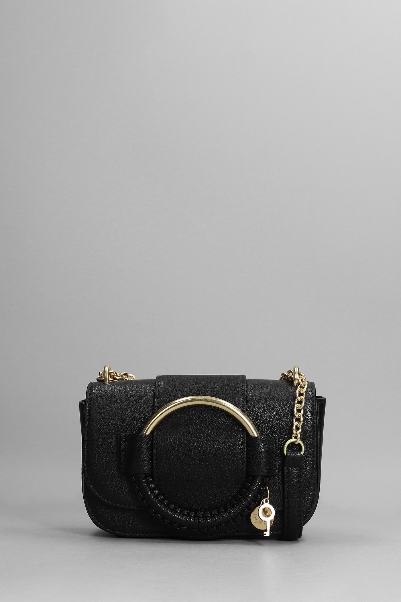 See by Chloé Hana Sbc Shoulder Bag In Black Leather